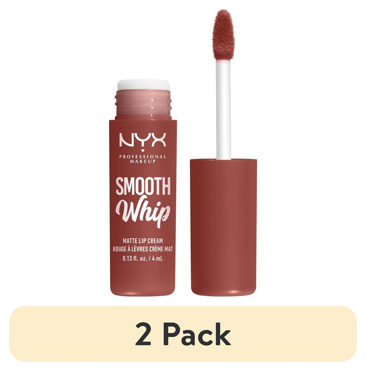 NYX Professional Makeup Soft Matte Lip Cream, Lightweight Liquid Lipstick, 04 London, 0.8 Fl Oz