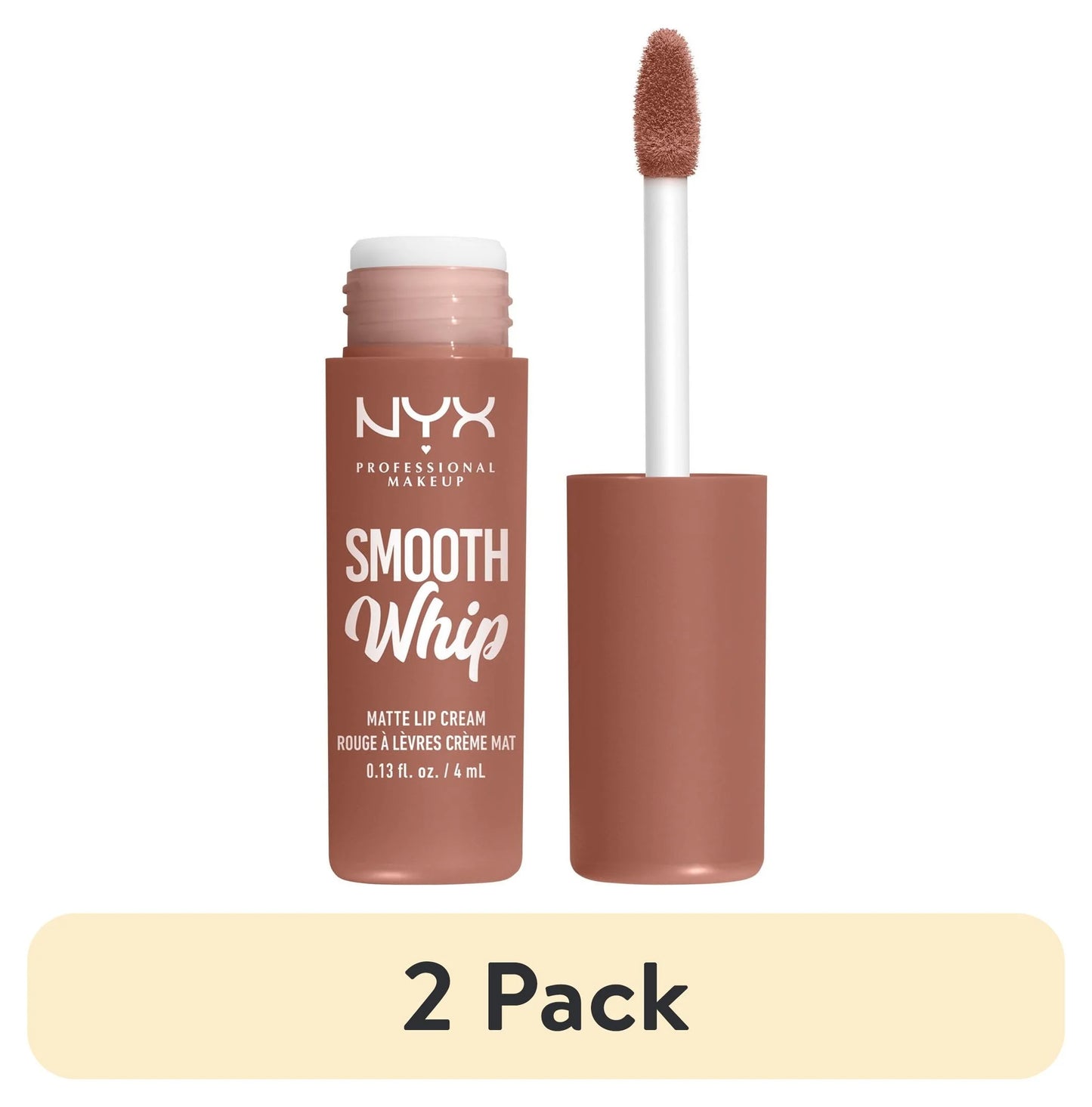 NYX Professional Makeup Soft Matte Lip Cream, Lightweight Liquid Lipstick, 04 London, 0.8 Fl Oz