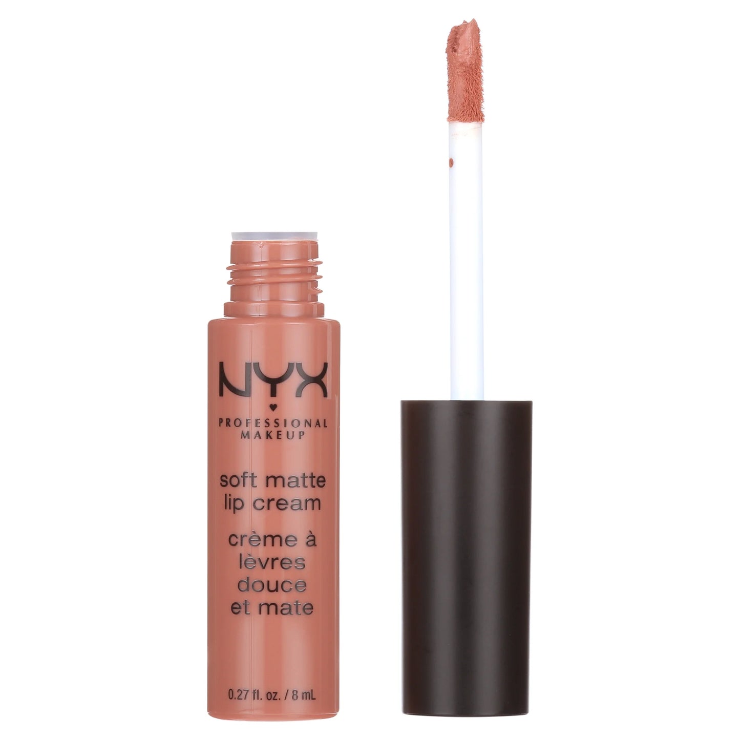 NYX Professional Makeup Soft Matte Lip Cream, Lightweight Liquid Lipstick, 04 London, 0.8 Fl Oz