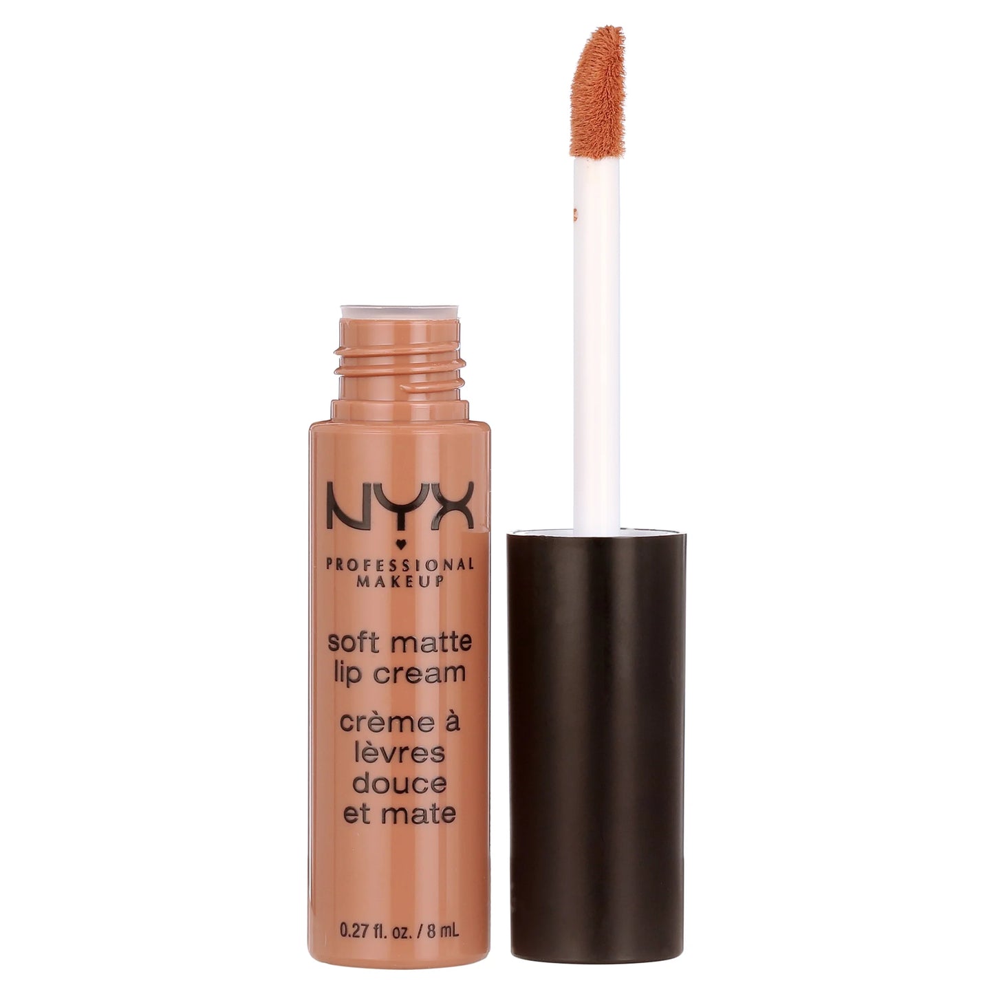 NYX Professional Makeup Soft Matte Lip Cream, Lightweight Liquid Lipstick, 04 London, 0.8 Fl Oz