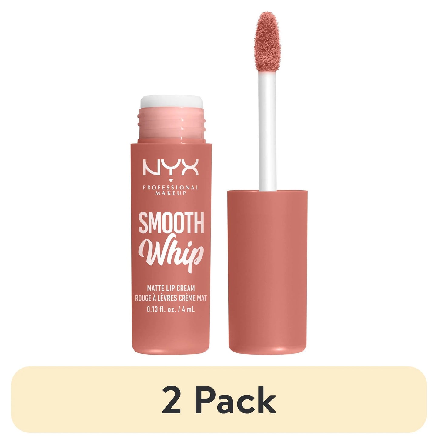 NYX Professional Makeup Soft Matte Lip Cream, Lightweight Liquid Lipstick, 04 London, 0.8 Fl Oz