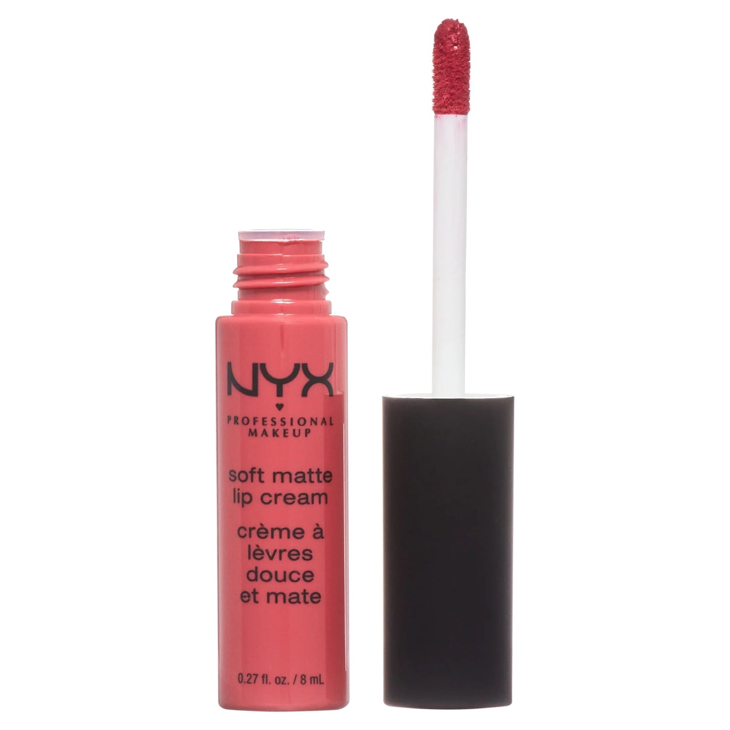 NYX Professional Makeup Soft Matte Lip Cream, Lightweight Liquid Lipstick, 04 London, 0.8 Fl Oz